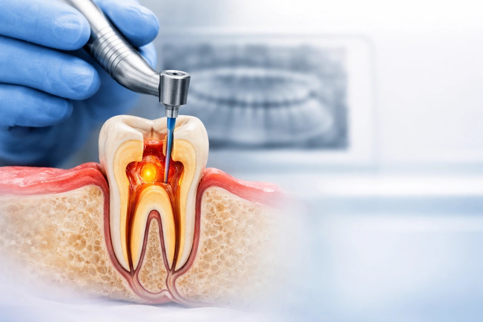 Tratamiento de endodoncia explicado para pacientes