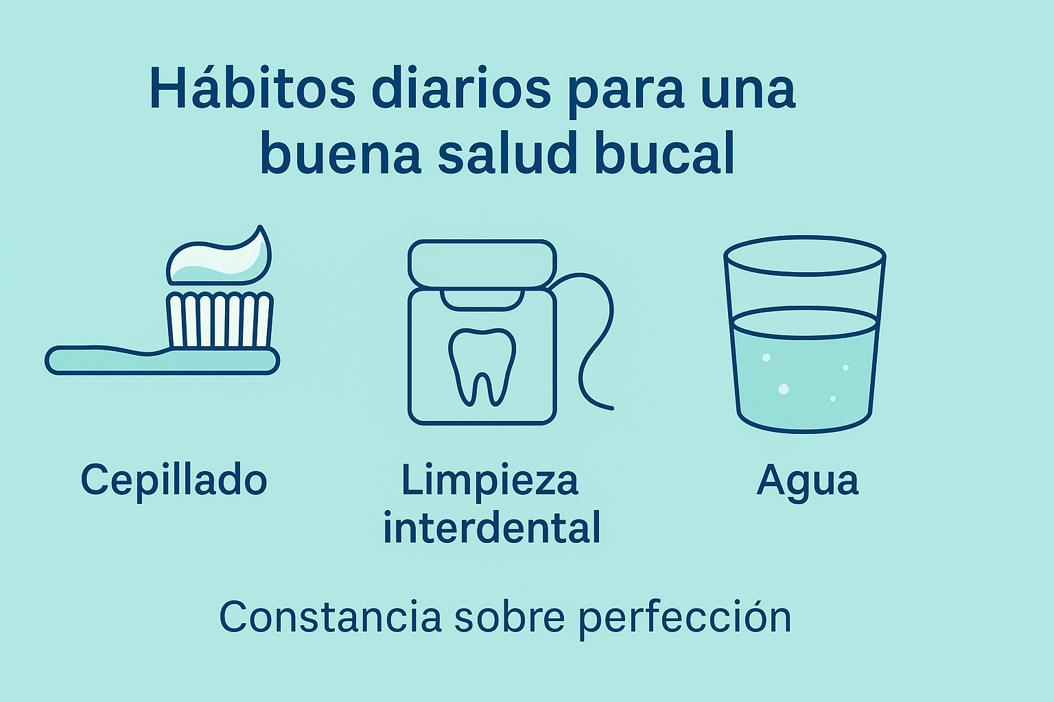 Hábitos diarios para una buena salud bucal
