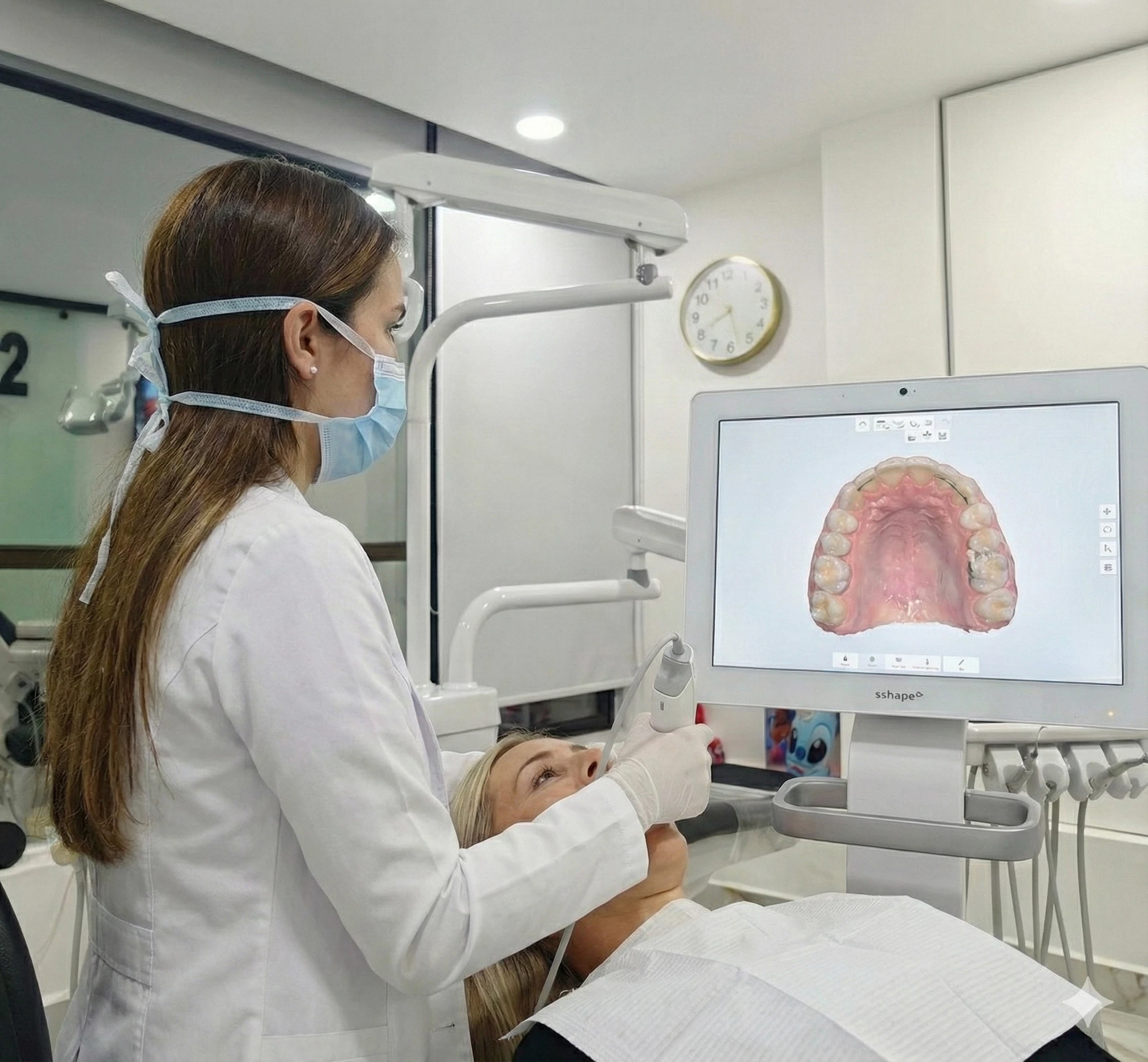 Escaneo intraoral para ortodoncia invisible